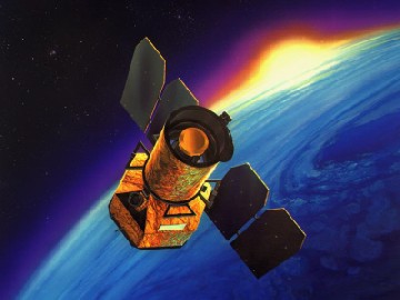 Galex-Satellit. Abb.: NASA