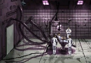 Höheraufgelöster Ausschnitt: Die Eierköpfe löschen das Gedächtnis von Delta 6.