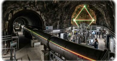 Standort und genaue Bauweise des Einstein-Teleskops sind noch nicht entschieden. Visualisierung: KI Gemini