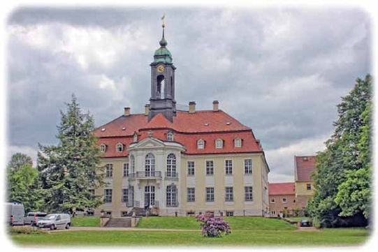 Barockschloss Reinhartsgrimma. Foto: Peter Weckbrodt