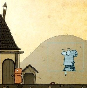 Die außerirdischen Hunde-Diebe verhöhnen unseren wurstigen Helden. Abb.: BSF