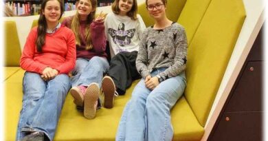 Das "Grace"-Team von links nach rechts: Friederike, Anna, Marie und Wiebke. Foto: J. Hahn für die TUD