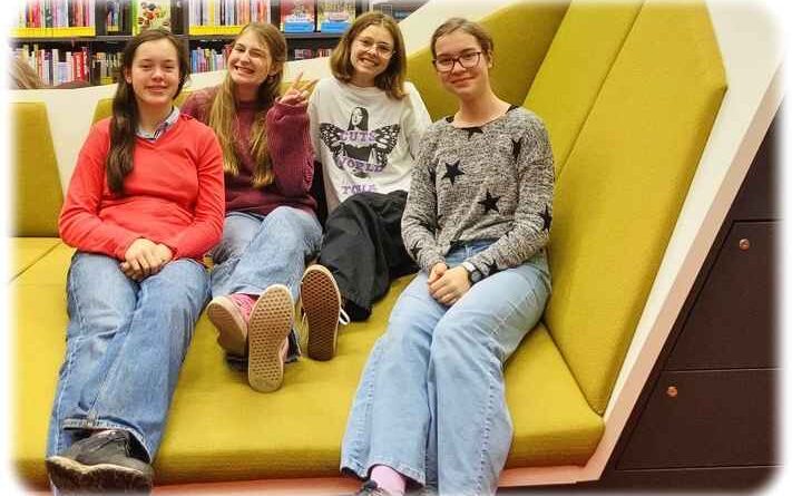 Das "Grace"-Team von links nach rechts: Friederike, Anna, Marie und Wiebke. Foto: J. Hahn für die TUD
