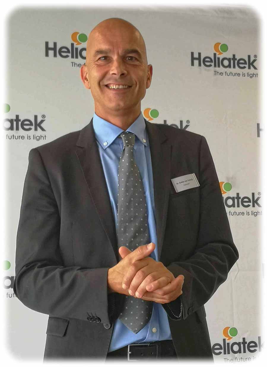 Heliatek-Chef Guido van Tartwijk. Foto: Heiko Weckbrodt