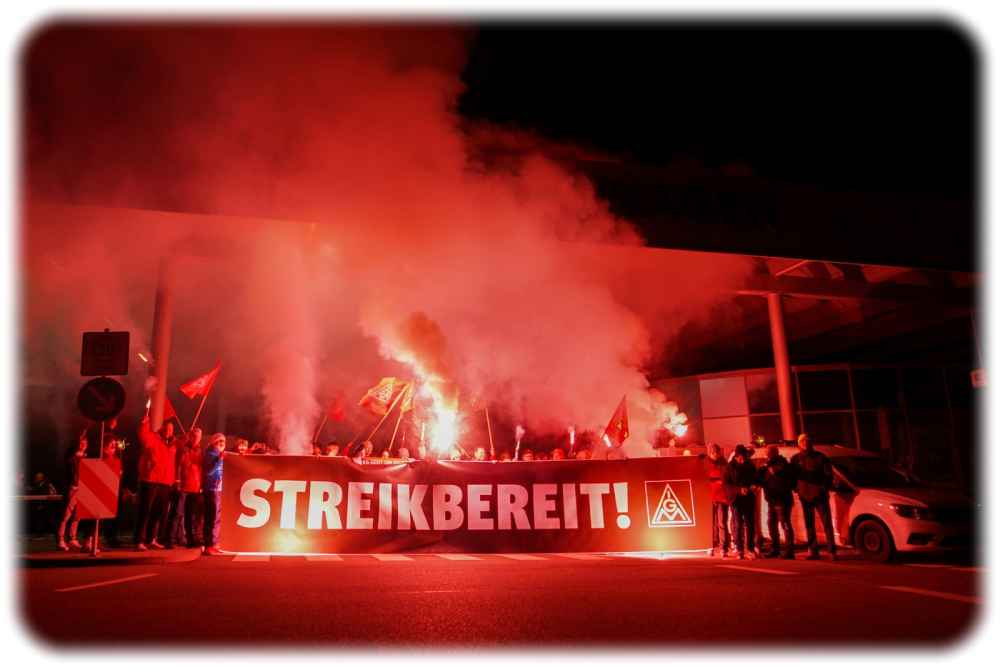 Die IG Metall hat Warnstreiks bei VW in Sachsen angekündigt. Foto: IG Metall BBS