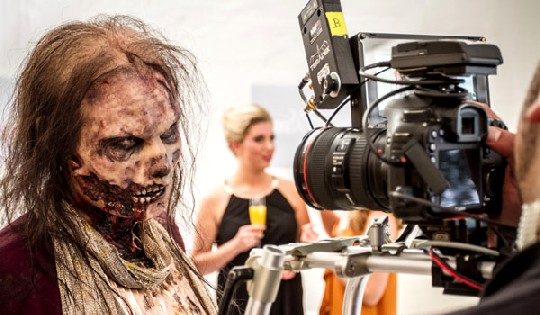 Zombies erschrecken Möchtegern-Models. Foto: WVG