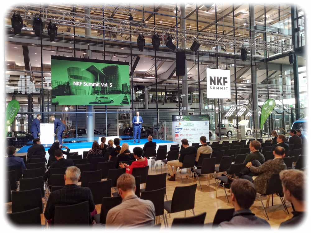 Das Wirtschaftstreffen "NKF-Summit" in Dresden fokussiert sich im März 2019 auf die Start-ups aus den Technologiesektoren Mobilität und industrielles Internet der Dinge (IIoT). Foto: Heiko Weckbrodt