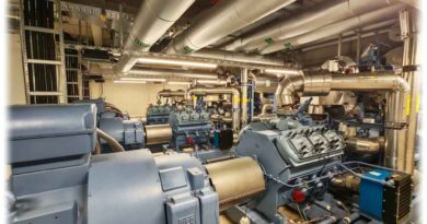 Zusammen kommen die drei Großwärmepumpen auf dem Dresdner TU-Campus auf 3,9 Megawatt Leistung. Foto: Heiko Weckbrodt