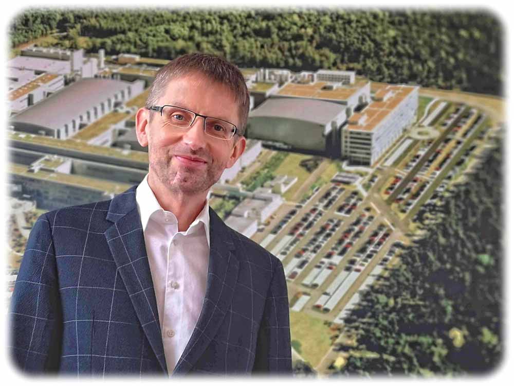 Uwe Gäbler leitet bei Infineon Dresden das neue entwicklungszentrum für KI und Automobilelektronik. Foto: Heiko Weckbrodt