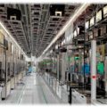 Blick in das 300-mm-Fabrikmodul von Infineon Dresden. Foto: Heiko Weckbrodt