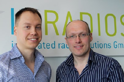 Die Inradios-Geschäftsführer Marco Krondorf (links) und Steffen Bittner. Foto: Heiko Weckbrodt