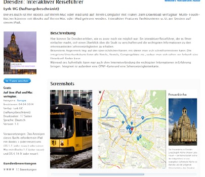 Der interaktive Dresden-Reiseführer ist auch als Demonstrator gedacht, um die Chancen von "Open Data" zu zeigen. Abb.: BSF