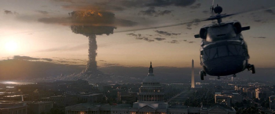 Atomangriff auf Washington - Szenenfoto aus "Iron Sky 2". Foto: Ironskynet