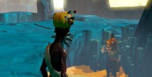 Huch, was hat der Karpfenmann in meinem Unter-Ich zu suchen und warum sehe ich aus wie ein Medizinmann? Abb.: BSF