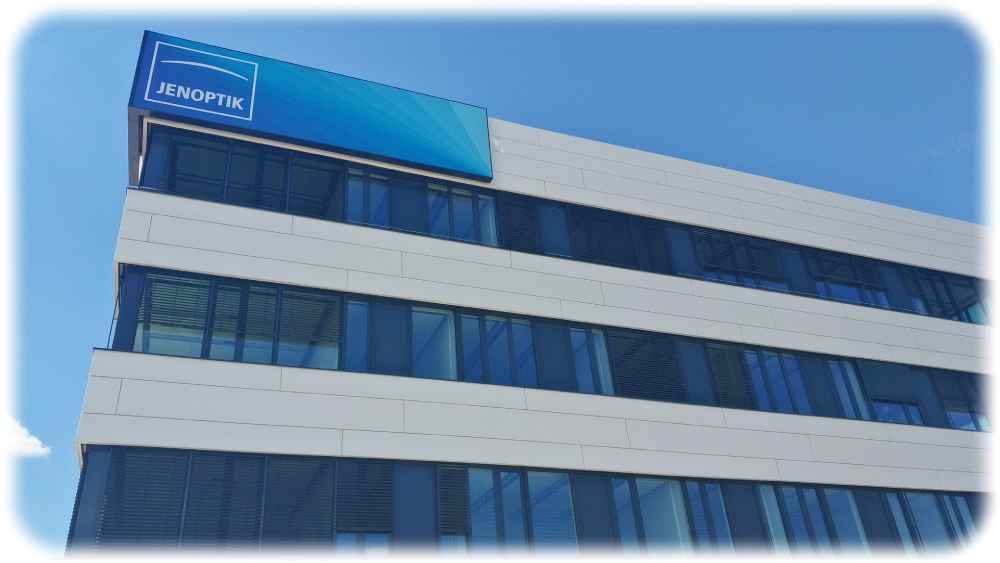 Blick auf die neue Jenoptik-Fabrik in Dresden. Foto: Heiko Weckbrodt