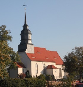 An und in der Reichenberger Kirche wurde 1945 ein Teil des Wettiner-Schatzes versteckt. Abb.: pw