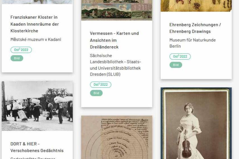 Ausschnitt aus den digitalen Kulturquelllen für "Coding da Vinci". Bildschirmfoto (hw) von codingdavinci.de/de/daten/