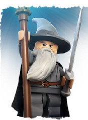 Lego-Gandalf pfeffert rein. Abb.: Warner