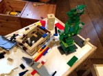 Im 2. Obergeschoss können die Kinder auch mit Lego-Bausteinen und Holz-Mechanismen spielen. Hätte ich persönlich mir allerdings spektakulärer vorgestellt. Foto: Heiko Weckbrodt