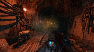Klaustrophobisch. Ein Großteil von "Metro" spielt sich in halbverfallenen U-Bahn-Schächten ab. Abb.: Deep Silver