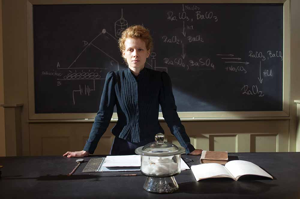 Marie Curie war die erste Frau, die mit einem Nobelpreis geehrt wurde. Foto: P'Artisan Filmproduktion
