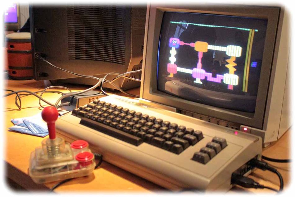 Heimcomputer von Commodore. Foto: Heiko Weckbrodt