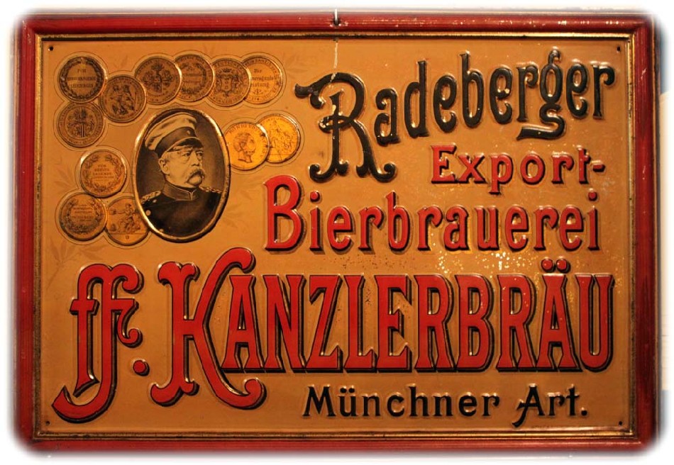 Der Reichskanzler gab den Radebergern das Recht auf das Prädikat "Kanzlerbier". Foto: Peter Weckbrodt