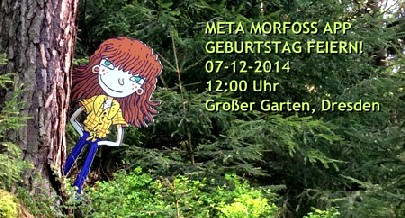 Die Entwickler feiern den App-Geburtstag von Meta im Großen Garten in Dresden. Foto: Daktylos Media