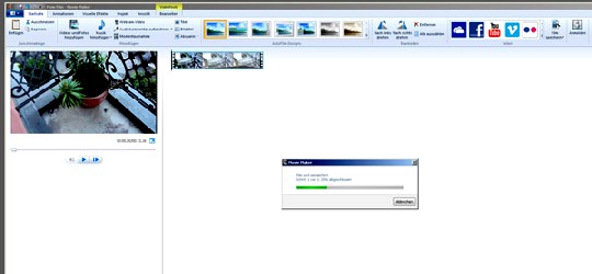 Der "Windows Movie Maker" ist ein kostenloses Videoschnitt-Programm, das Microsoft als Extra-Download anbietet. Abb.: BSF