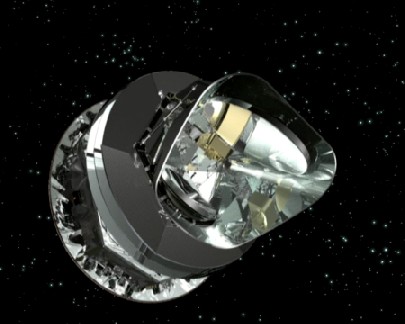 Das Planck-Raumteleskop. Abb.: ESA
