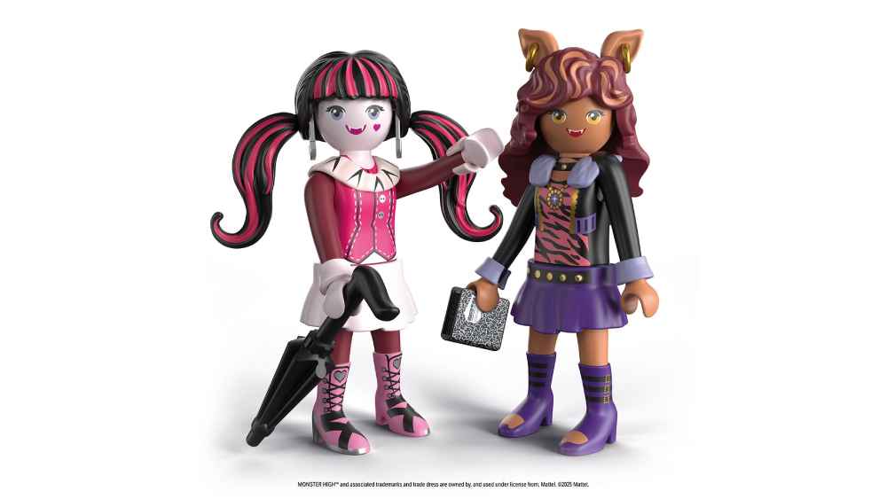 Playmobil stellt künftig auch Monstermädchen nach Mattel-Motiven her. Foto: Playmobil/Mattel