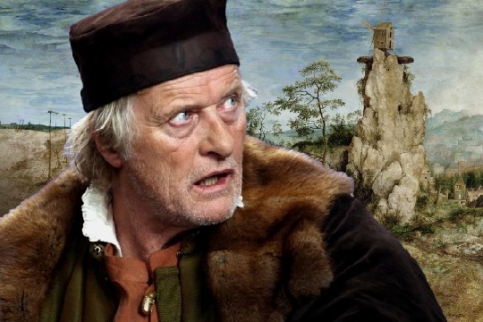 Rutger Hauer als Pieter Bruguel. Abb.: mm Filmpresse