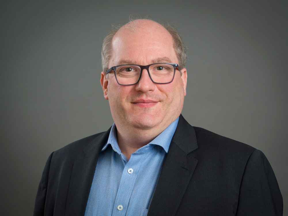 Prof. Ralph Alexander Bundschuh ist Direktor der Klinik und Poliklinik für Nuklearmedizin. Foto: Michael Kretzschmar für das UKD