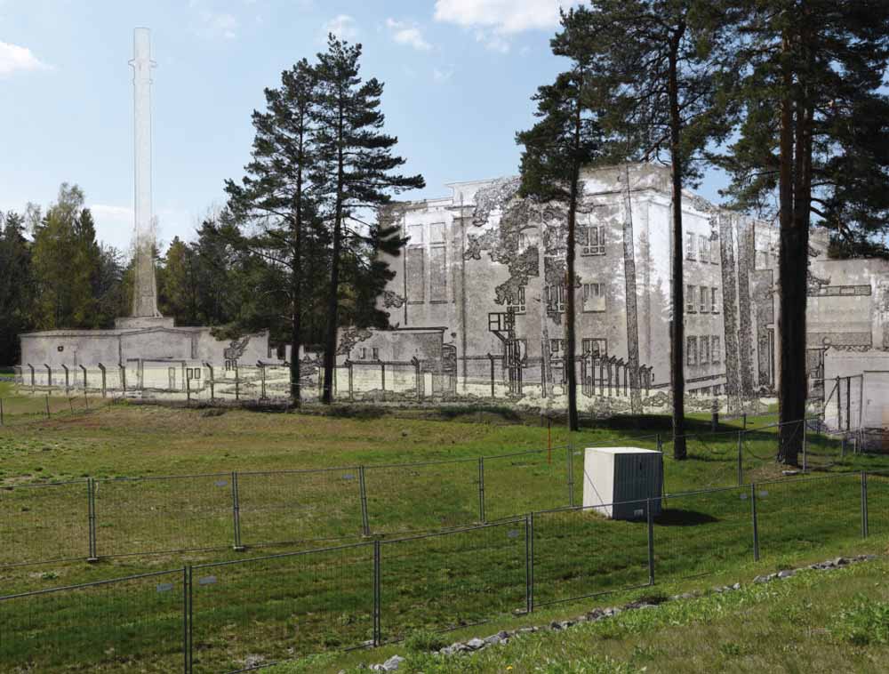 Wo einst das Reaktorgebäude stand, ist heute eine Wiese mit Bäumen. Foto: Gregor Beger, VKTA