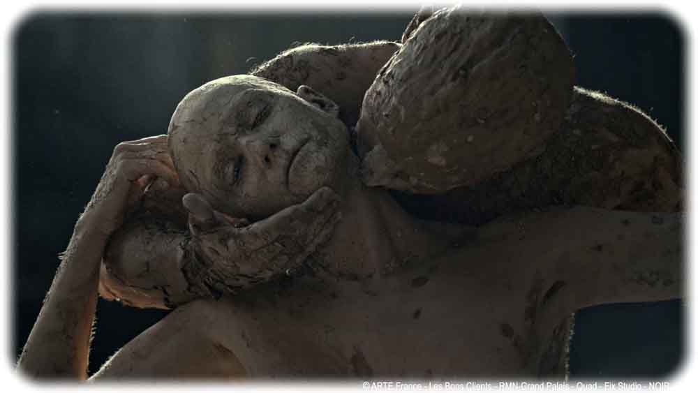 Stark: Tänzerische Intepretation von Rodins "Kuss". Abb.: Absolut Medien