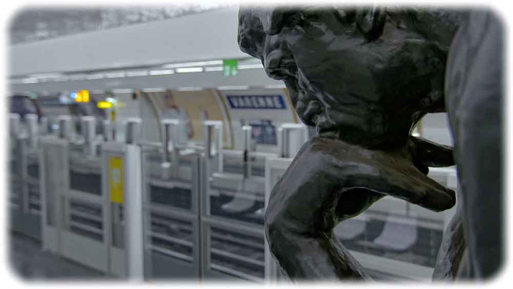 "Der Denker" von Rodin existiert heute weltweit in mehreren Abgüssen. Abb.: Absolut Medien