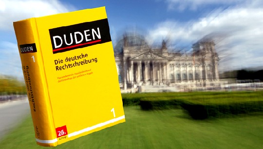 Montage: Duden-Verlag