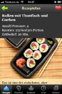 Rezept-Apps finden Fans. Abb.: Jourist