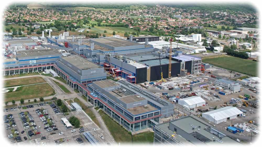 STM-Fabrik in Crolles. Foto: STM