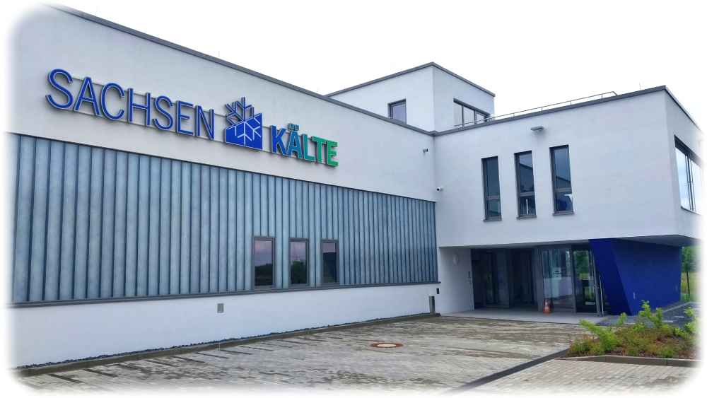 Die neue Sachsenkälte-Fabrik an der Richard-Riemerschmid-Straße im Dresdner Norden. Foto: Heiko Weckbrodt
