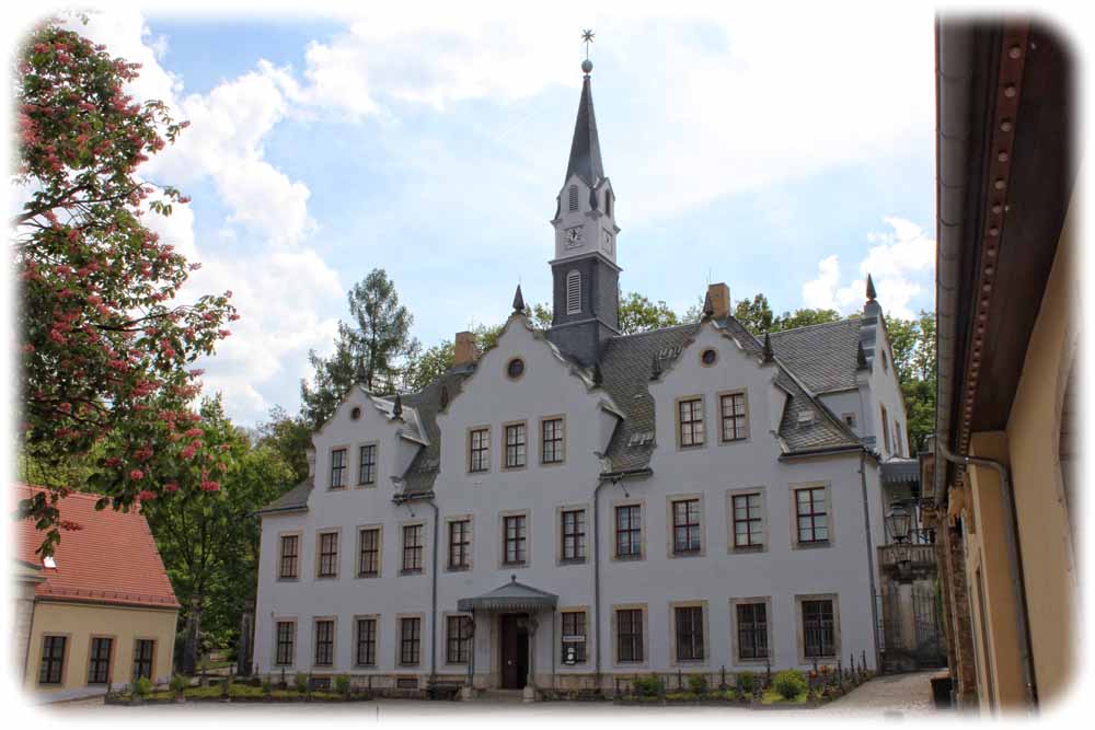 Das Schloss Burgk mit seinem reizvollen Ambiente. Foto: Peter Weckbrodt