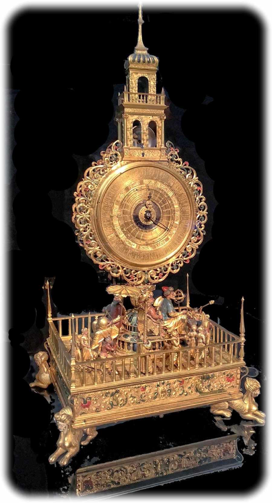 Den Figurenautomaten „Prozession des Bacchus“ hat vermutlich Hans Schottheim in Augsburg um 1580 gefertigt.  Foto: Heiko Weckbrodt