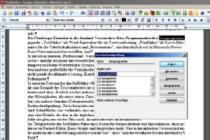 Nervendes Detail: "Ändern" ist die Standard-Schaltfläche bei der Rechtschreibprüfung, darunter leidet das Tempo. Abb.: BSF