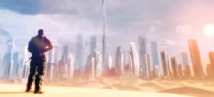 Szene aus dem Wüstenkriegs-Spiel "Spec Ops - The Line". Abb.: Yager