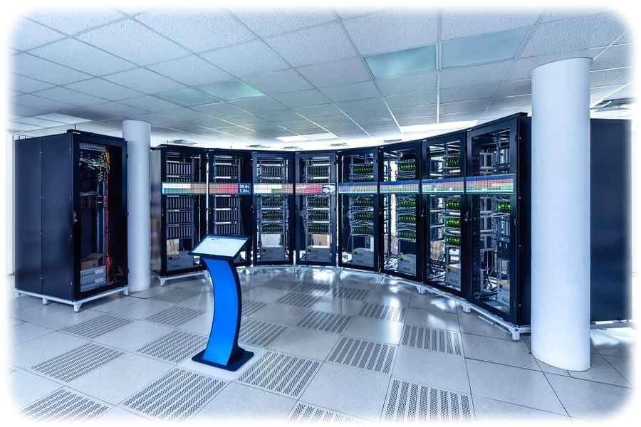 Der weltweit einmalige Neuro-Supercomputer "Spinncloud" ist in Dresden in Betrieb gegangen. Foto: Tobias Ritz für Spinncloud via TUD