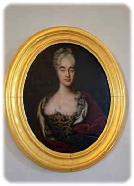 Die Reichsgräfin Anna Constantia von Cosel  (1715). Repro: Peter Weckbrodt