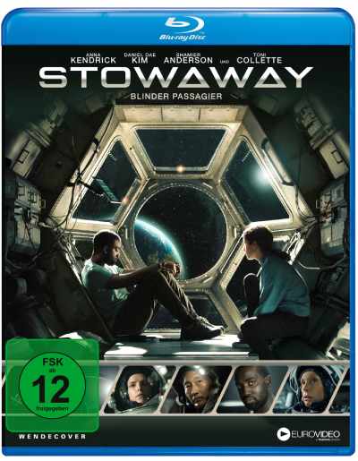 Bluray-Hülle von "Stowaway". Abb.: Eurovideo 