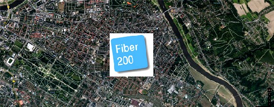 Die Telekom will in Dresden-Striesen und -Blasewitz Glasfasern bis in die Wohnungen ziehen (FTTH-Technik). Fotos: Google Maps, Telekom, Montage: hw