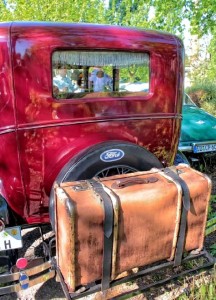 Der Koffer muss mit: Ein Ford A 55B, Bj. 1930. Foto: Heiko Weckbrodt