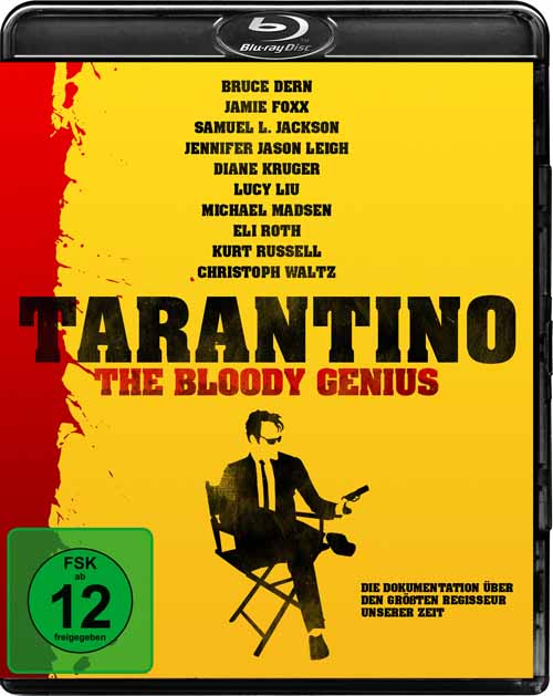 Hülle von "Tarantino – The Bloody Genius". Abb.: Koch Film
